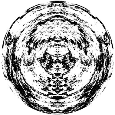 koyu yuvarlak geometrik grunge arkaplanı 