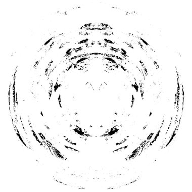 koyu yuvarlak geometrik grunge arkaplanı 