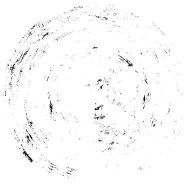 siyah ve beyaz yuvarlak grunge kaplama elementi. soyut arkaplan.