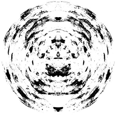 soyut yuvarlak siyah desenli arkaplan 