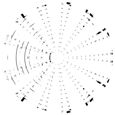 soyut yuvarlak siyah desenli arkaplan 