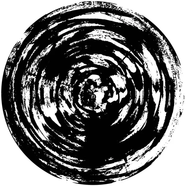 Μαύρο Και Άσπρο Κύκλο Αφηρημένο Φόντο — Διανυσματικό Αρχείο