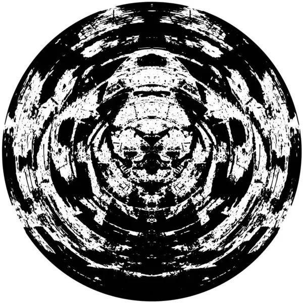 siyah ve beyaz desen, soyut arkaplan, vektör illüstrasyonu