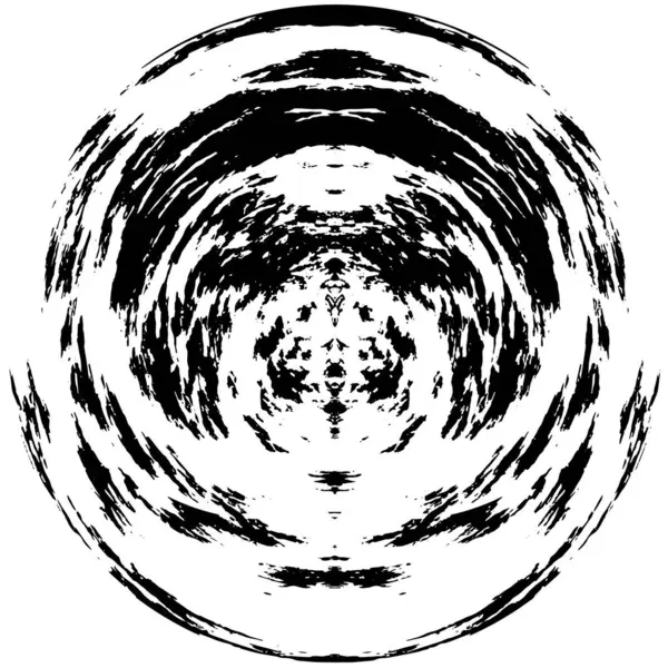 Чорно Біле Коло Гранжевий Фон — стоковий вектор