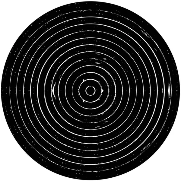 Текстура Черно Белого Круглого Фона — стоковый вектор