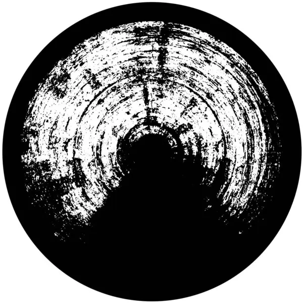 Černá Bílá Monochromatický Starý Grunge Ošlehaný Pozadí Abstraktní Starožitná Textura — Stockový vektor
