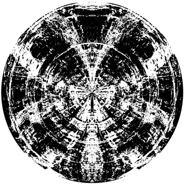 siyah ve beyaz soyut yuvarlak arkaplan