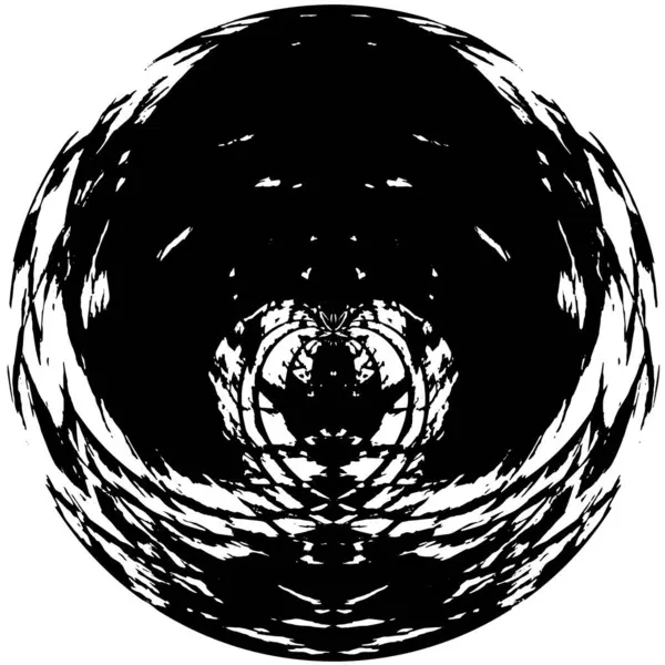Dark Geometric Grunge Background — Stock Vector