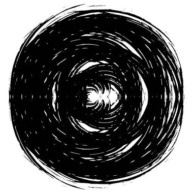 siyah ve beyaz yuvarlak grunge doku arkaplanı