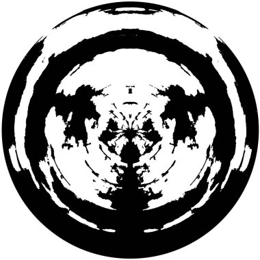 soyut koyu yuvarlak desen grunge arkaplanı