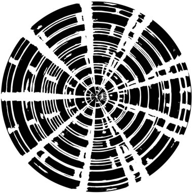 soyut koyu yuvarlak desen grunge arkaplanı