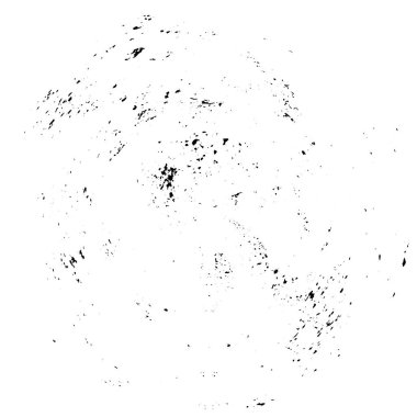 koyu grunge geometrik yuvarlak desen