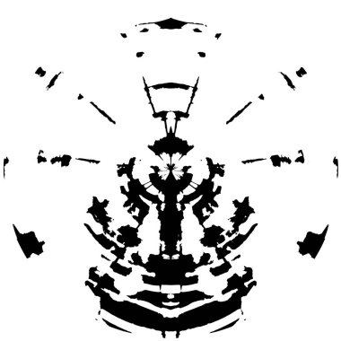 siyah ve beyaz soyut çember arkaplanı