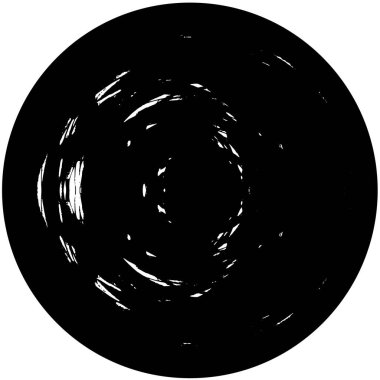 siyah ve beyaz soyut çember arkaplanı