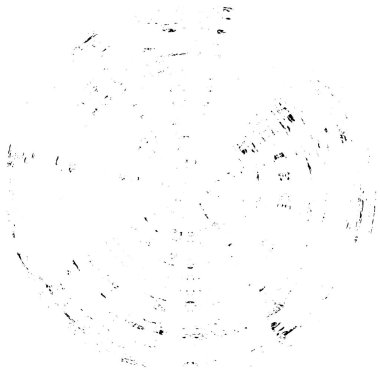 Beyaz arkaplanda soyut siyah yuvarlak şekil. vektör illüstrasyonu    