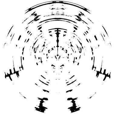 daire damgası, grunge vintage arkaplan, soyut vektör çizimi