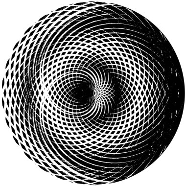 daire damgası, grunge vintage arkaplan, soyut vektör çizimi