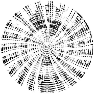 daire damgası, grunge vintage arkaplan, soyut vektör çizimi