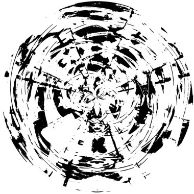 soyut grunge modern desen siyah ve beyaz