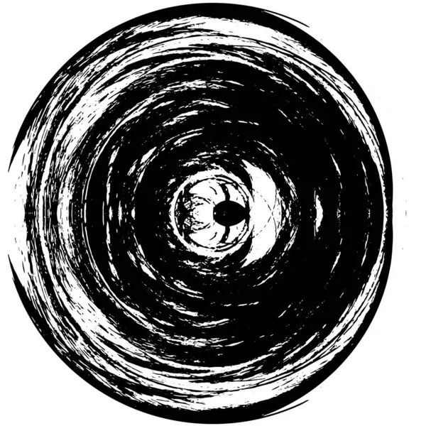 Black Circle Background — Stock Vector
