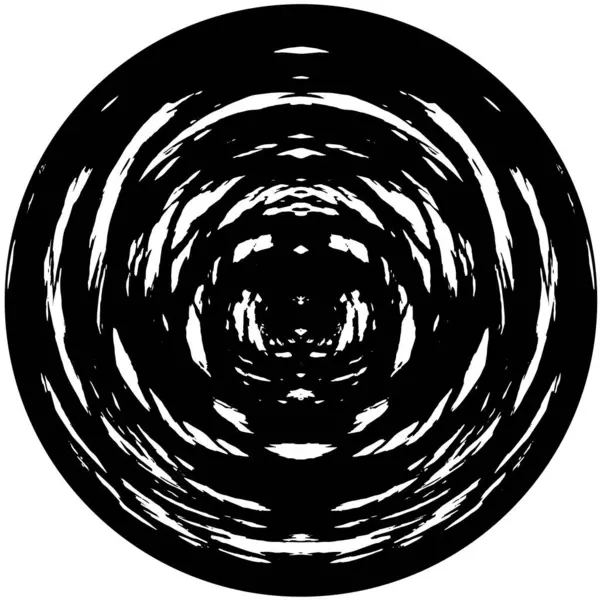 Σκούρο Στρογγυλό Φόντο Grunge Υφή — Διανυσματικό Αρχείο