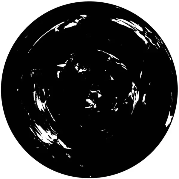 黒と白のラウンドグラウンジテクスチャ背景 — ストックベクタ