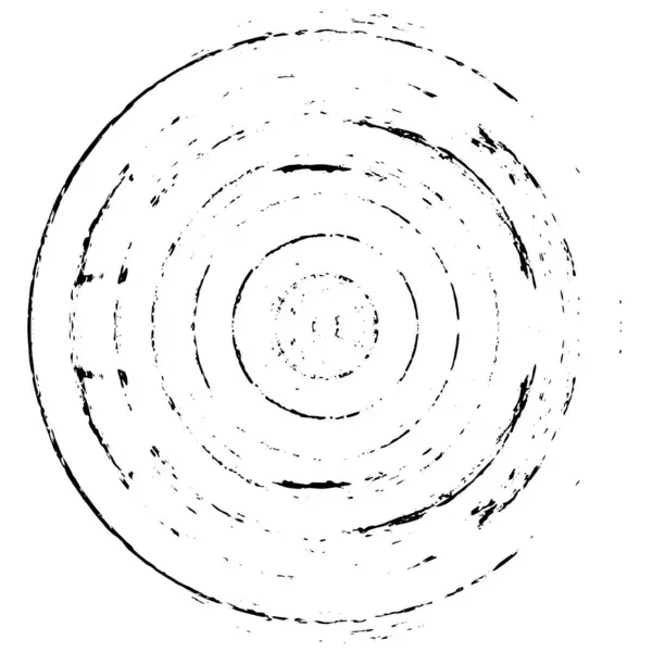Черный Белый Абстрактный Фон Круга — стоковый вектор