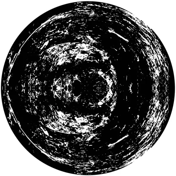 Гранж Черная Текстура Изолированы Заднем Плане — стоковый вектор