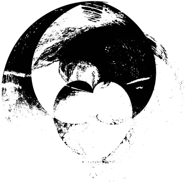 Abstracto Grunge Negro Textura Aislada Sobre Fondo — Archivo Imágenes Vectoriales