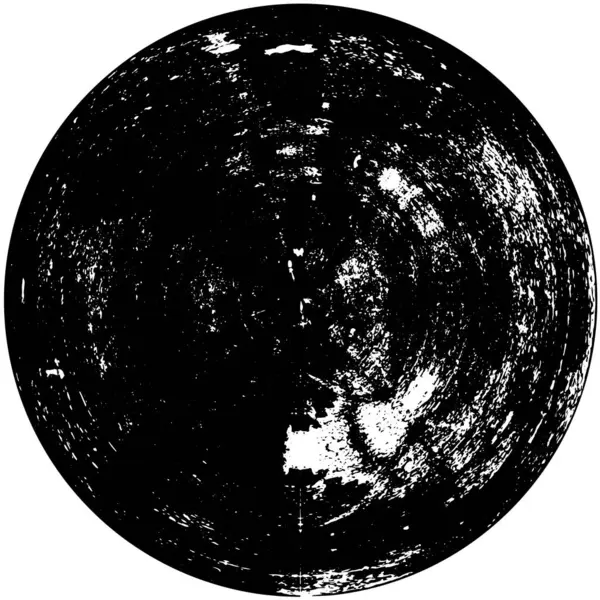 Абстрактная Черная Текстура Гранжа Выделенная Фоне — стоковый вектор