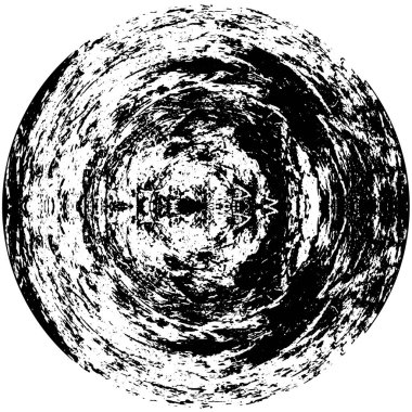 soyut grunge modern desen siyah ve beyaz