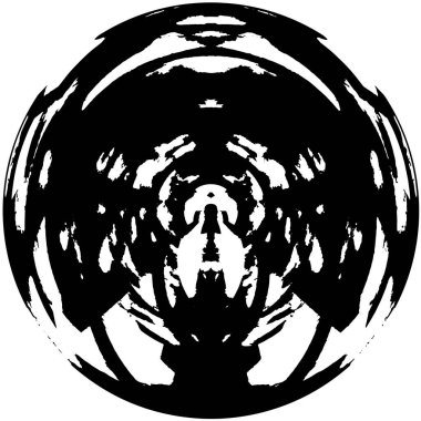 soyut koyu grunge geometrik desen