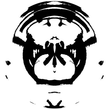 soyut koyu grunge geometrik desen