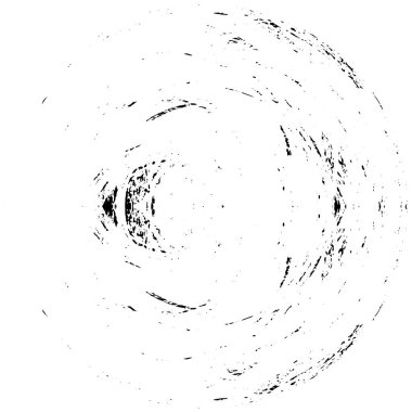 siyah - beyaz yuvarlak grunge kaplama elementi. 