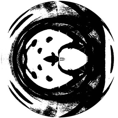 siyah ve beyaz tek renkli eski grunge arkaplan