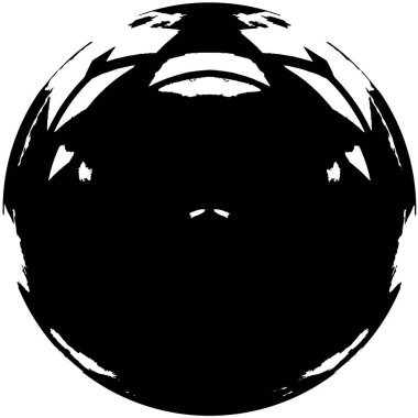 koyu yuvarlak desen grunge arkaplanı 