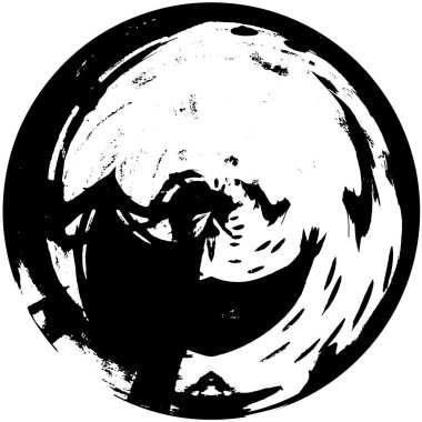 yuvarlak grunge yıpranmış arka plan 