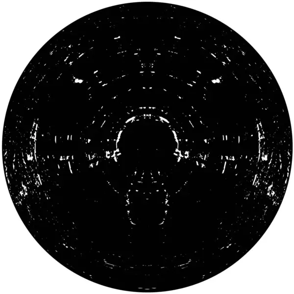 Vieux Fond Grunge Avec Motif Cercle — Image vectorielle
