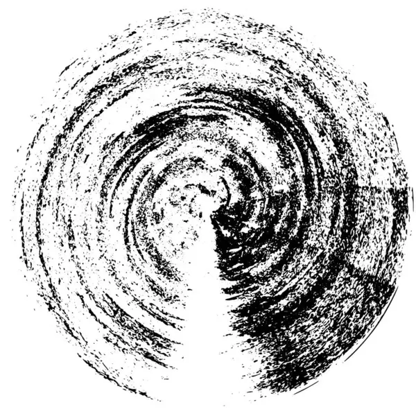 Rond Grunge Altéré Fond — Image vectorielle