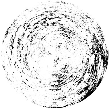 Eski, yuvarlak, eski, yıpranmış arka plan. 