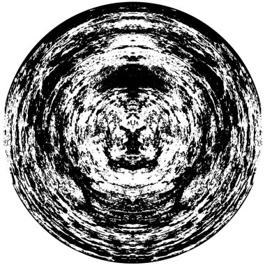 Eski daire grunge vintage yıpranmış arka plan 