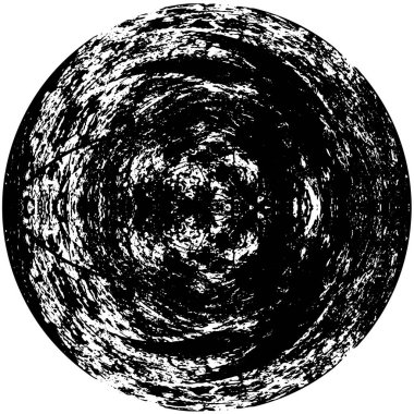 Eski daire grunge vintage yıpranmış arka plan 