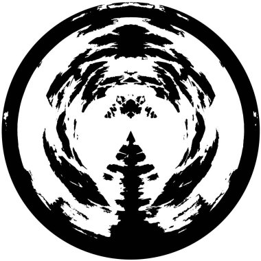  siyah beyaz yuvarlak grunge arkaplan