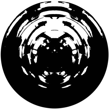 soyut koyu grunge dairesi yıpranmış arka plan