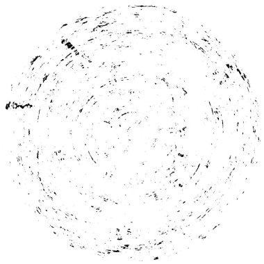 Çemberli koyu soyut geometrik desen