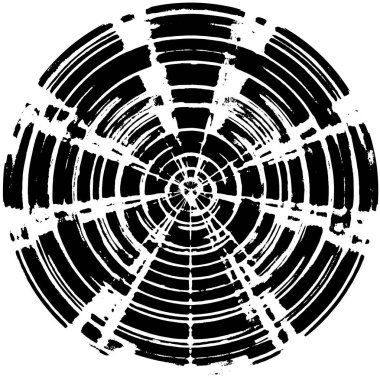 koyu yuvarlak desen grunge arkaplanı 