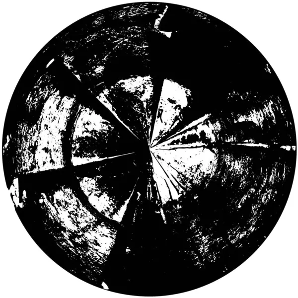 抽象的な黒と白の古いグラウンジテクスチャ — ストックベクタ