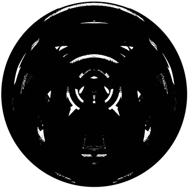 Текстура Чорного Кола Гранжевий Фон — стоковий вектор