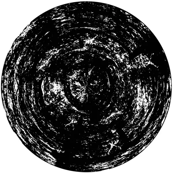 Черно Белый Абстрактный Геометрический Узор Кругом — стоковый вектор