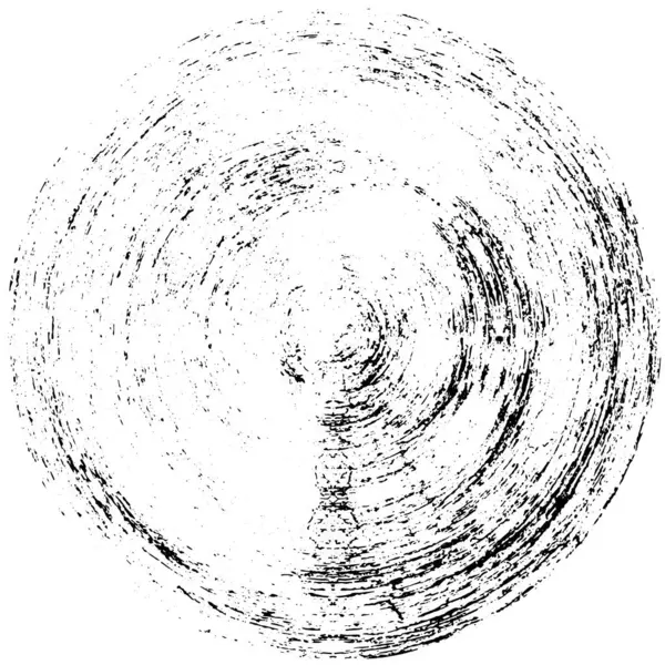 Schwarz Weiß Abstraktes Geometrisches Muster Mit Kreis — Stockvektor